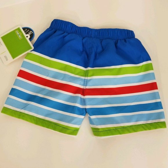 Sesame Street Infant Boys 3/6 Months Swimsuit UPF 50+ Board Shorts Swim Elmo New - Picture 2 of 12